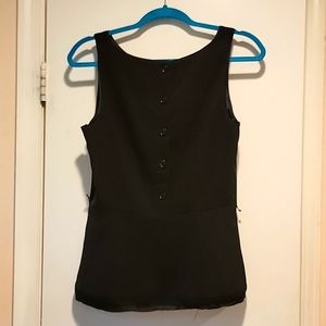 Black Tank Blouse